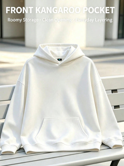 SXV thats a wrap Letter Print Pocket Hoodie