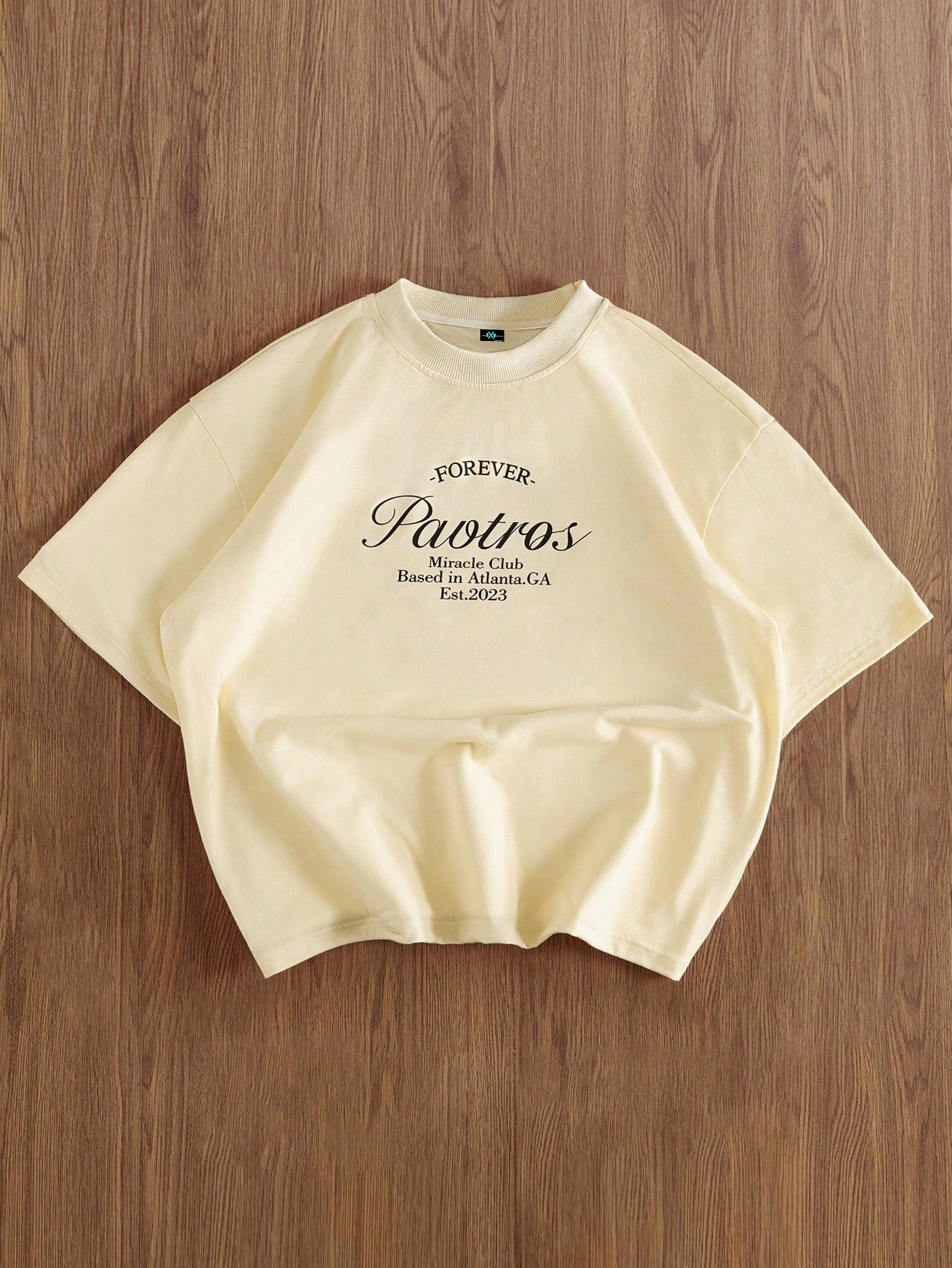 SXV 'BASED IN ATLANTA’ Printed Cool Aesthetic Oversized Baggy T-shirt