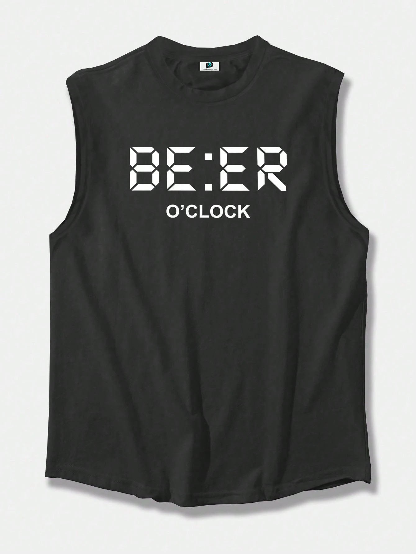 SXV Men's Sleeveless Tank Tee : beer o clock