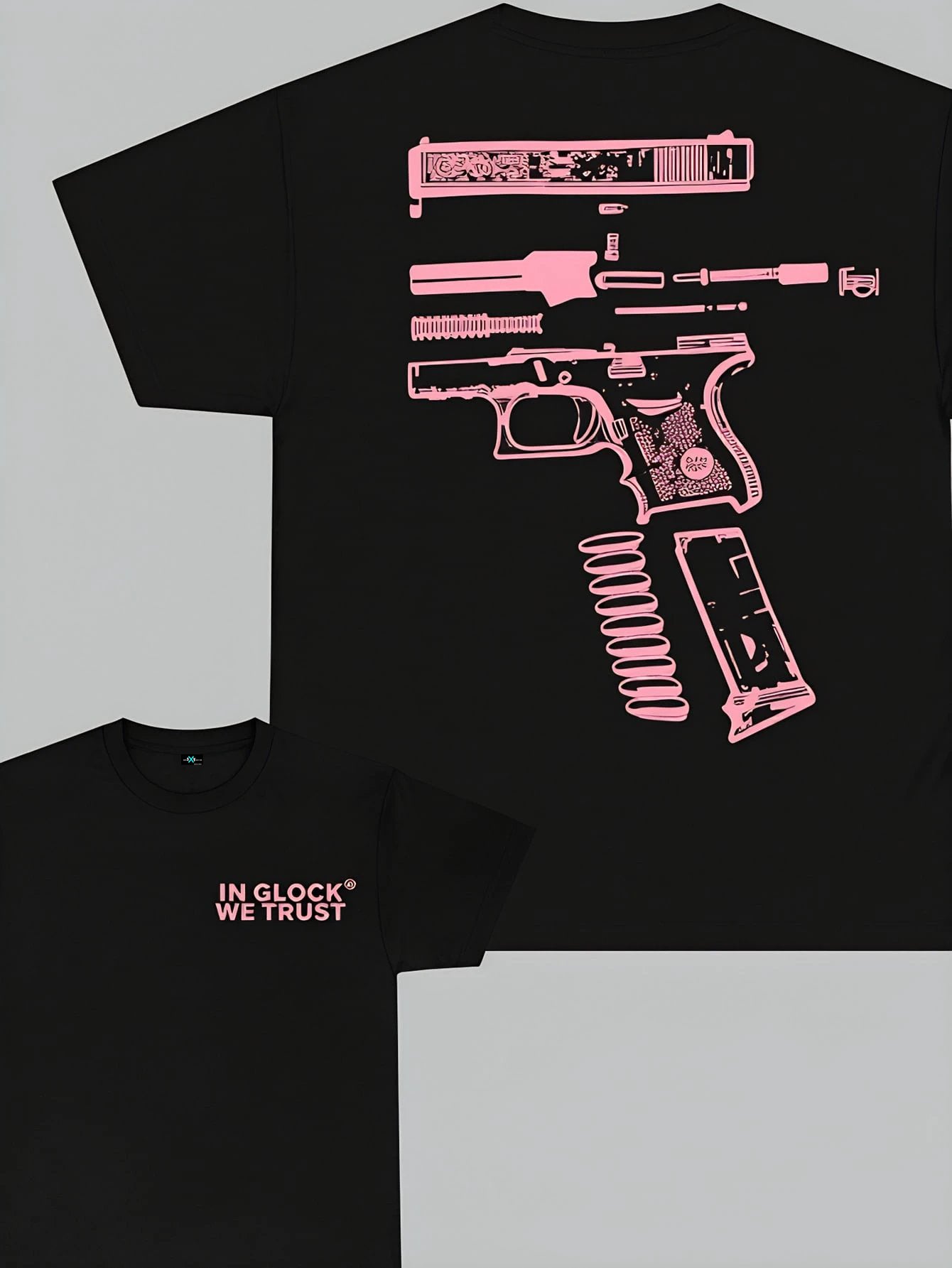 SXV We Trust  Double-Sided Printed T-Shirt