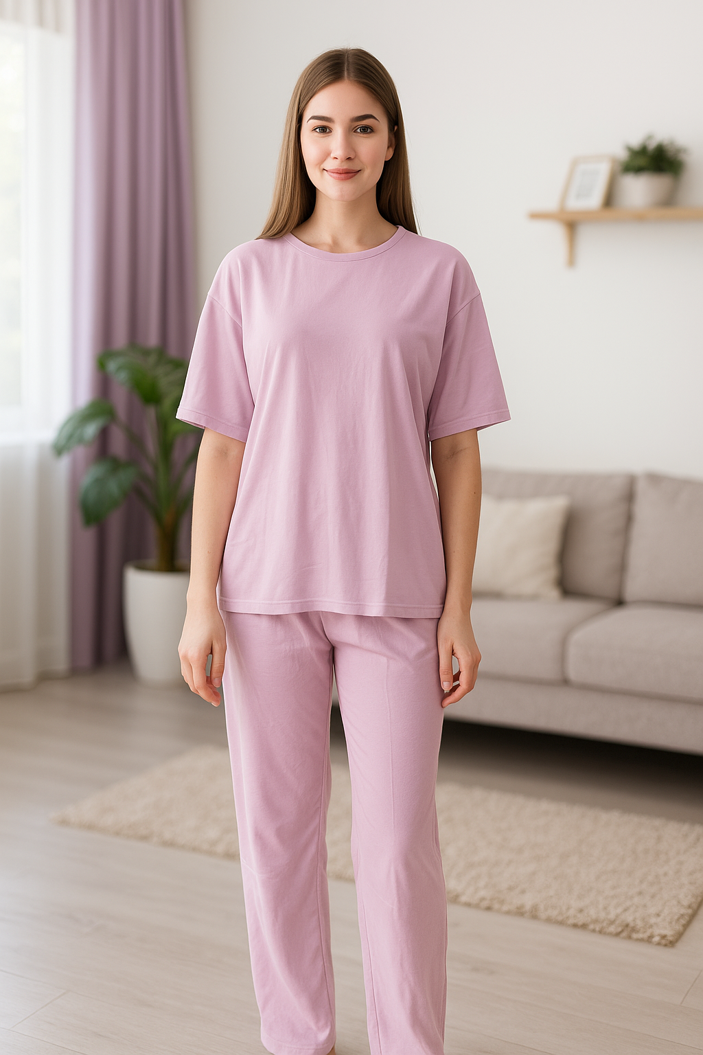 SXV lavender Women's coords set