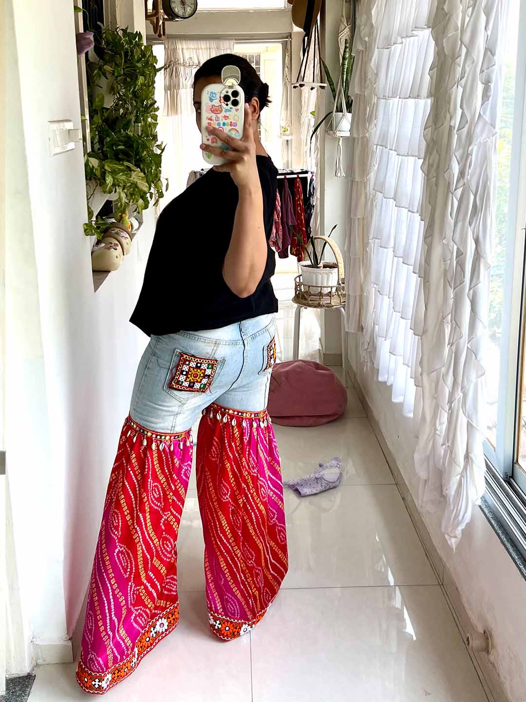 Ladies Jeans Myntra Bell Bottom Jeans Baggy Jeans Jeans For Girls