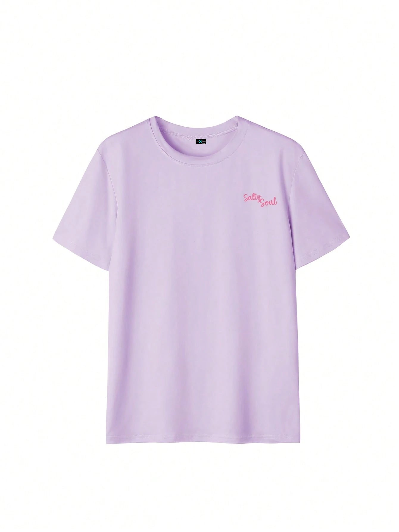 SXV Summer New Coconut Tree Print Casual Round Neck Short Sleeve T-Shirt