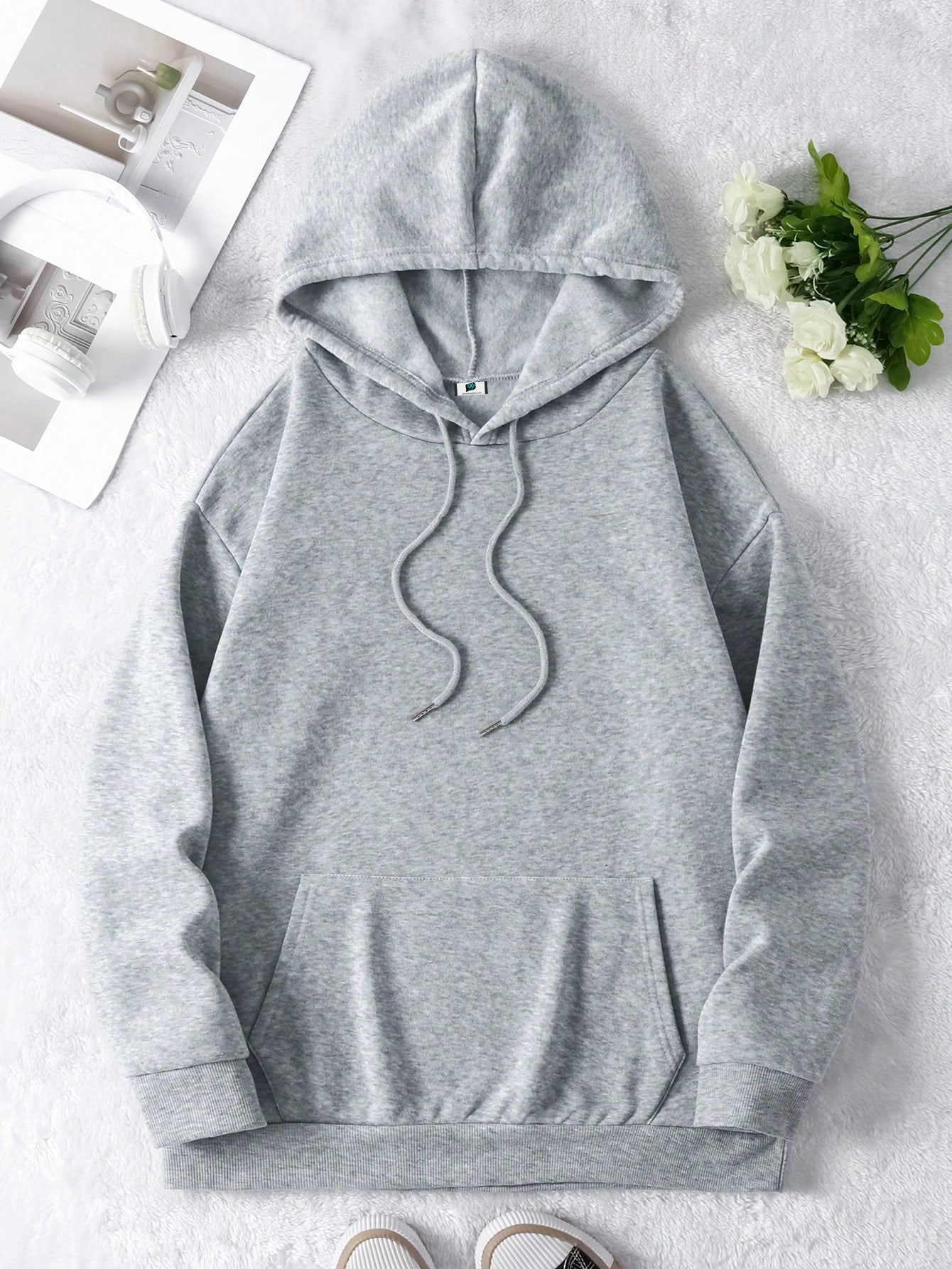 SXV RODEO Men's Casual Letter Print Hoodie With Pocket - Comfortable