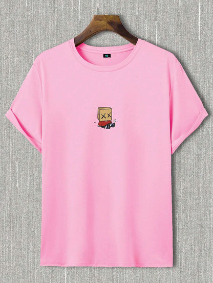 SXV 'Cute Cartoon’ Printed Cool Aesthetic Oversized Baggy T-shirt