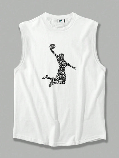 SXV Men's Sleeveless Tank Tee : swish ball