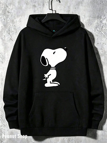 SXV Streetwear Couple Snoopy HoodiesStreetwear Couple Snoopy Hoodies