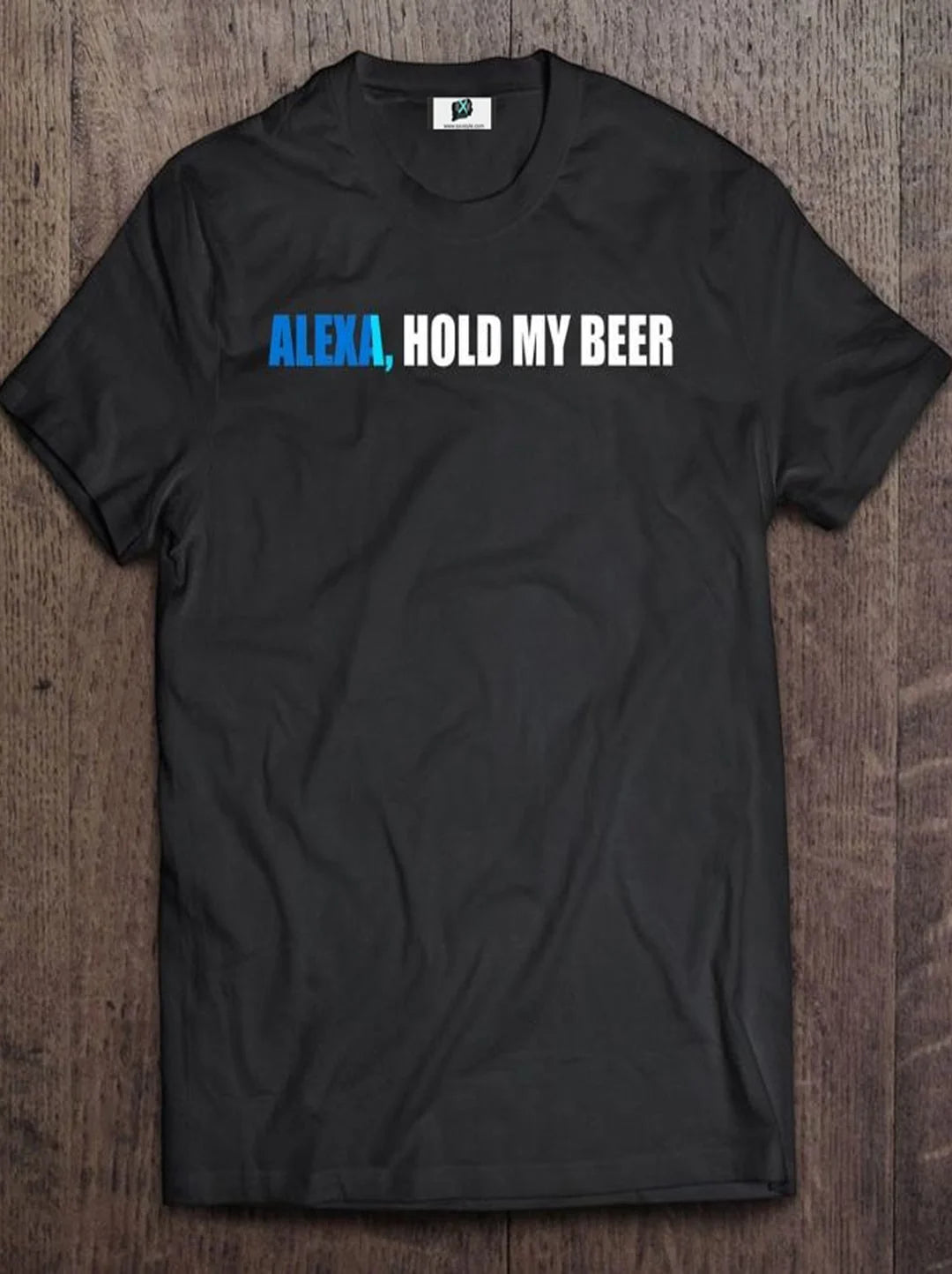 SXV Customized 'alexa , hold my beer’ Printed Cool Aesthetic Oversized ...