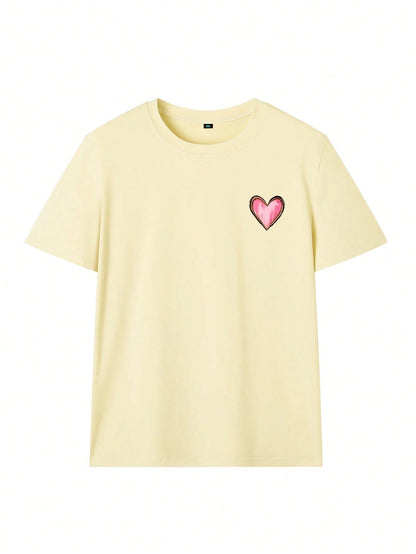 SXV God Is Always Good Cross & Letter Print T-Shirt