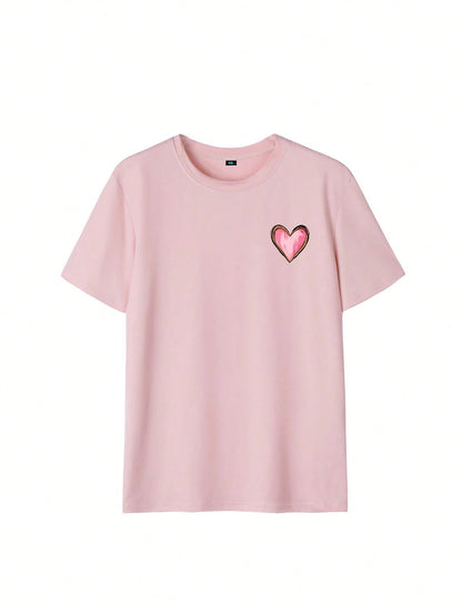 SXV God Is Always Good Cross & Letter Print T-Shirt
