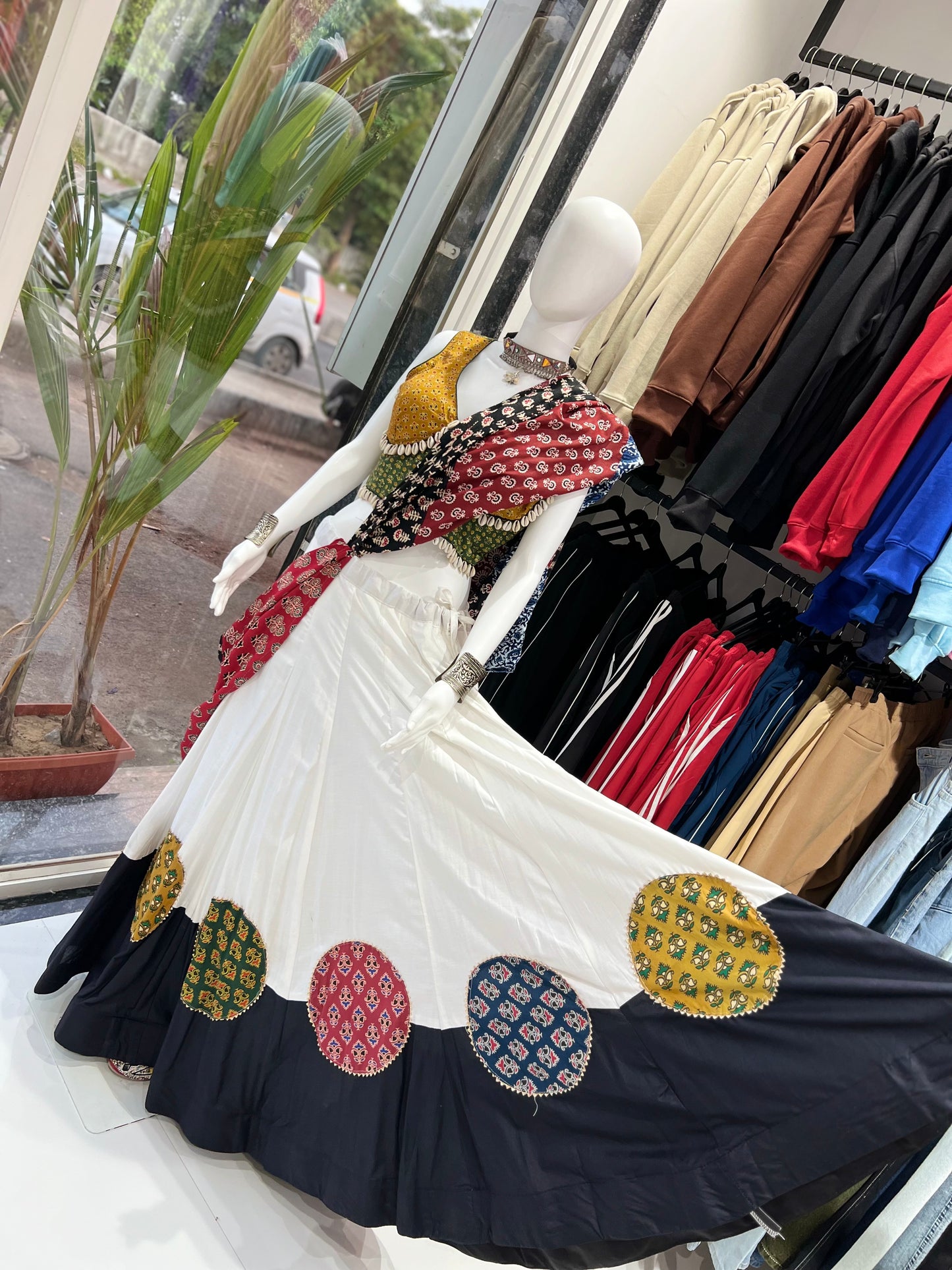 SXV cotton embroidered chaniya choli for festive season(limited edition)