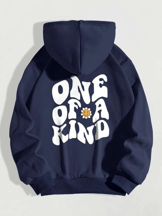 SXV  'One of a Kind’ Printed Cool Aesthetic Sweatshirt Hoodie