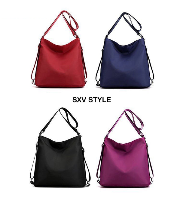 SXV "2 in 1 backpack" Korean canvas tote bag