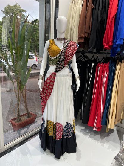 SXV cotton embroidered chaniya choli for festive season(limited edition)