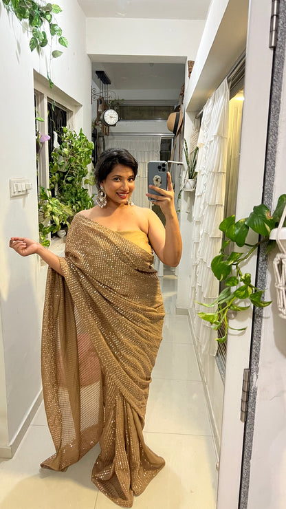 Sparky party wear saree 🥻