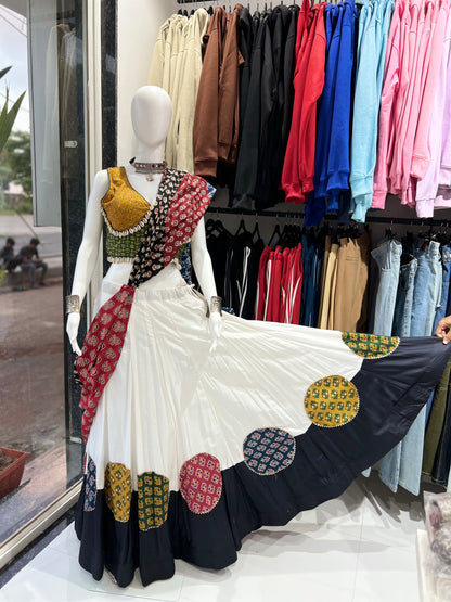 SXV cotton embroidered chaniya choli for festive season(limited edition)