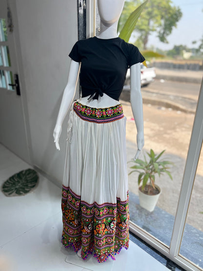 SXV  cotton chaniya with top combo for boho look (limited edition)fully stitched