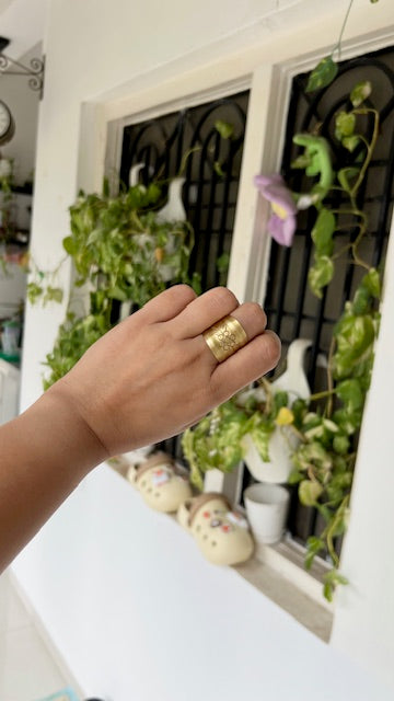 Brass metal rings