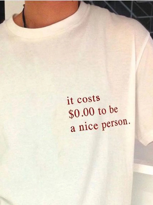 TO BE A NICE PERSON