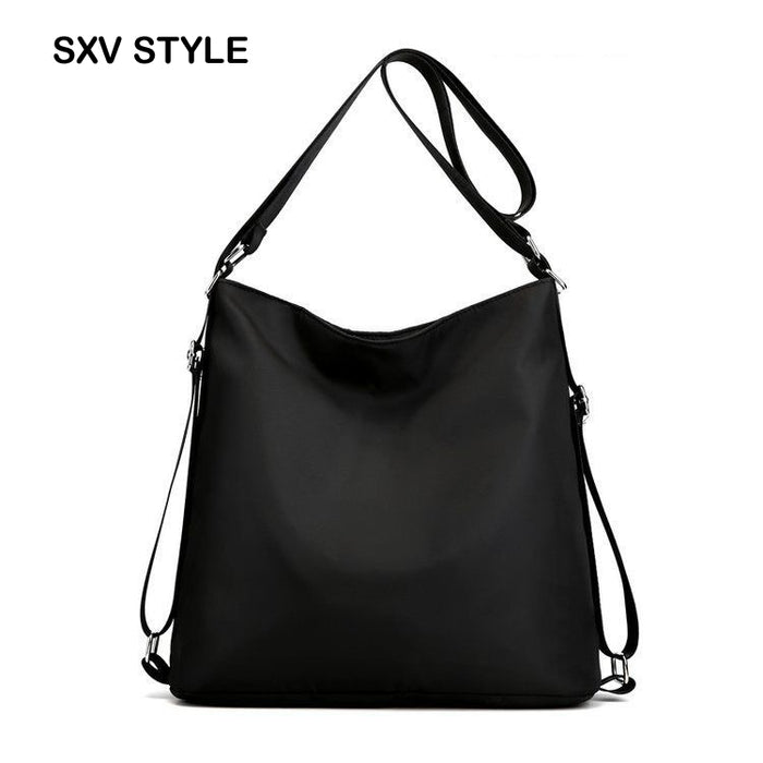 SXV "2 in 1 backpack" Korean canvas tote bag