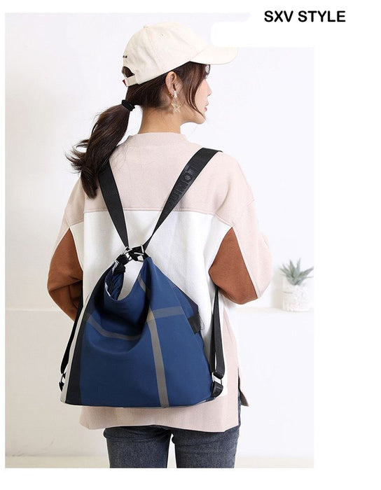 SXV "2 in 1 backpack" Korean canvas tote bag