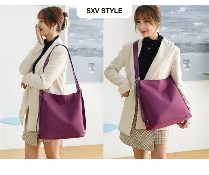 SXV "2 in 1 backpack" Korean canvas tote bag