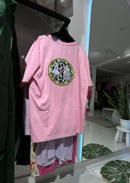 SXV Genz Navratri Printed Cool Aesthetic Oversized Baggy T-shirt