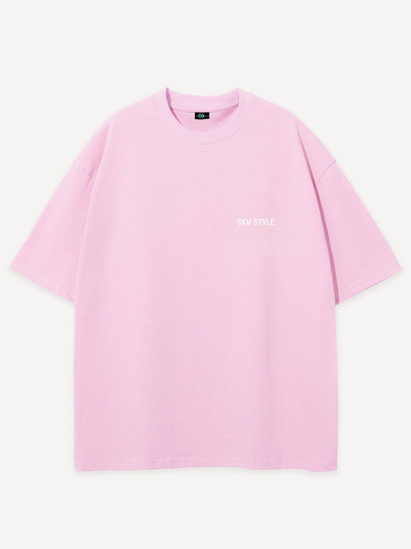 SXV 'should we leave this party’ Printed Cool Aesthetic Oversized Baggy T-shirt