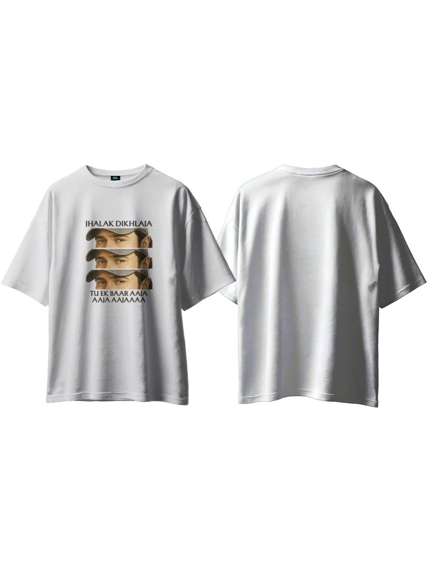 SXV 'Himesh Reshamiya’ Printed Cool Aesthetic Oversized Baggy T-shirt