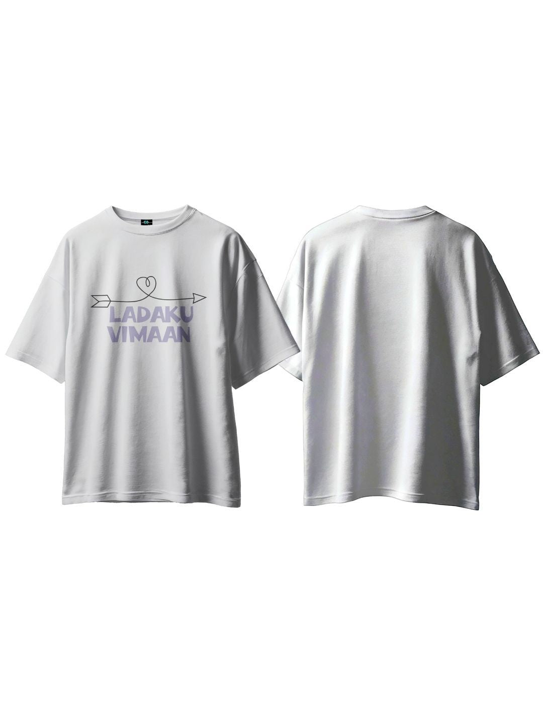 SXV 'LADAKU VIMAAN’ Printed Cool Aesthetic Oversized Baggy T-shirt
