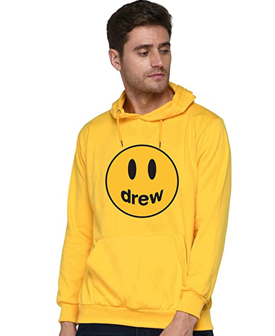 SXV STYLE Unisex Cotton Hooded Neck Hoodie : Drew