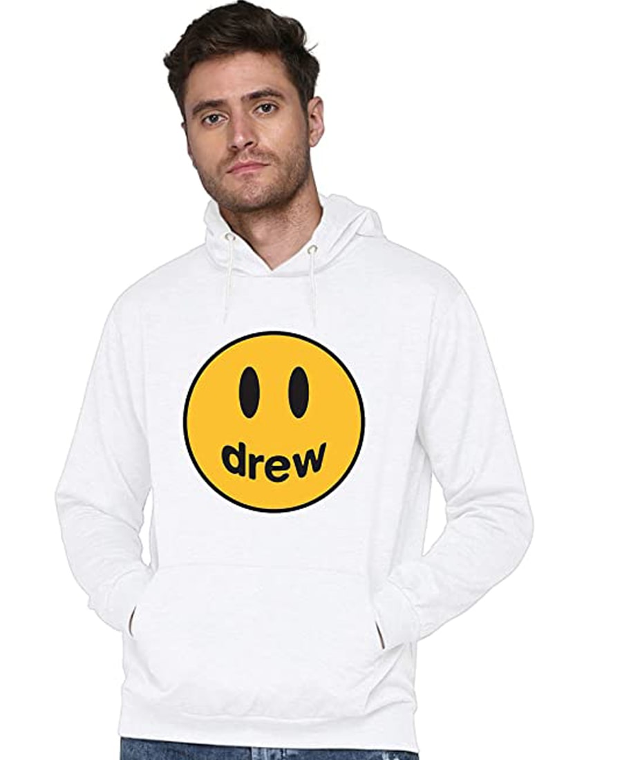 SXV STYLE Unisex Cotton Hooded Neck Hoodie : Drew