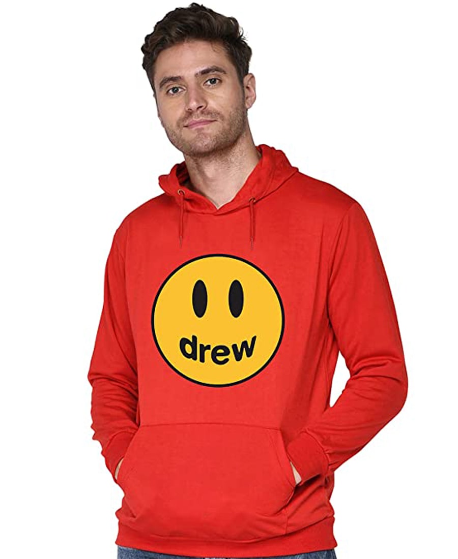 SXV STYLE Unisex Cotton Hooded Neck Hoodie : Drew