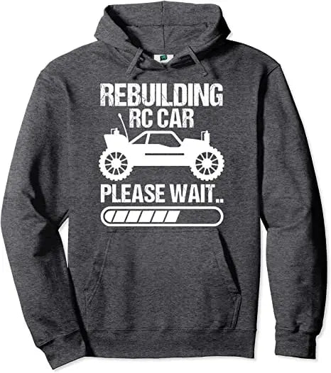 SXV  'RC CAR’ Printed Cool Aesthetic Sweatshirt Hoodie