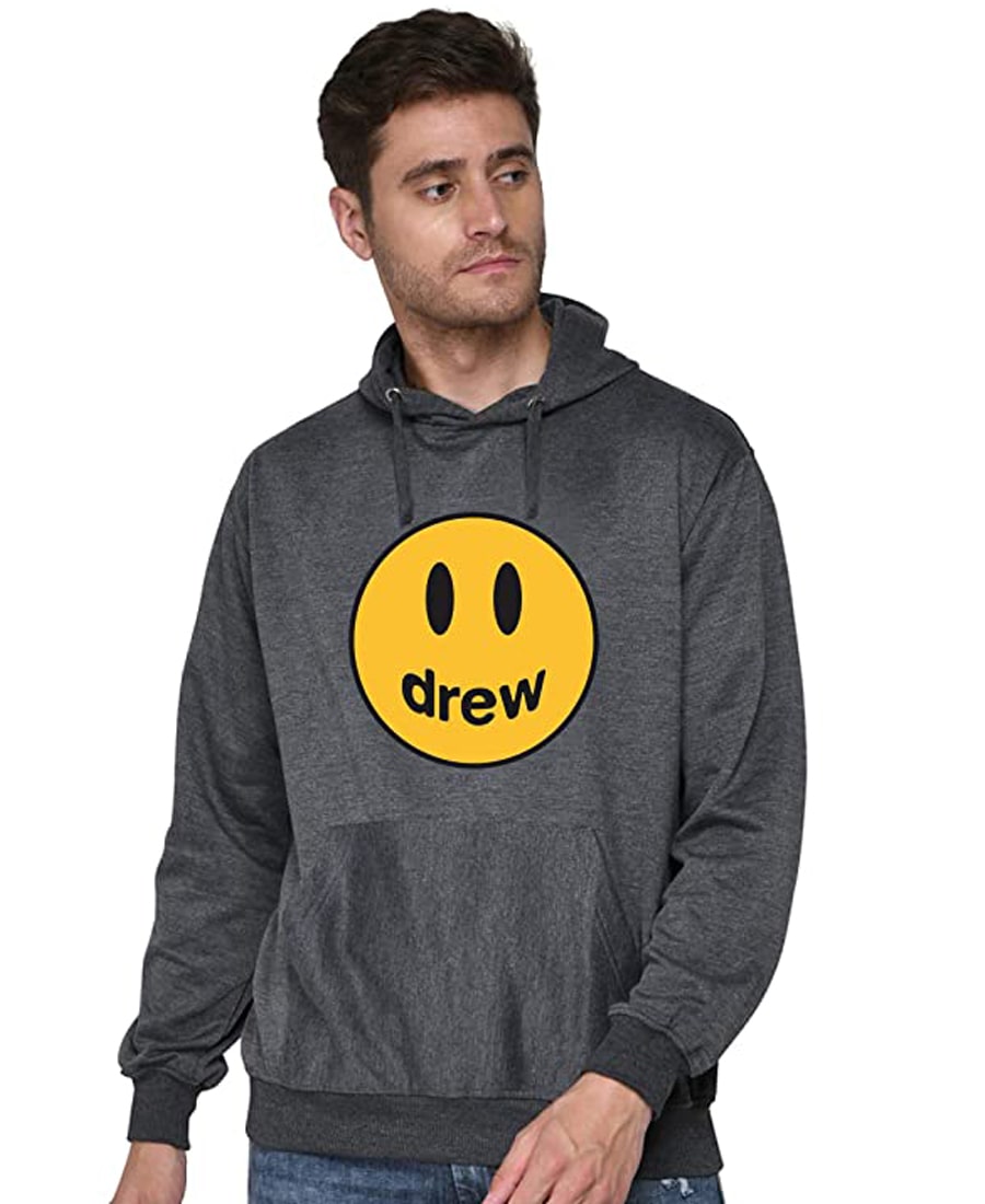 SXV STYLE Unisex Cotton Hooded Neck Hoodie : Drew