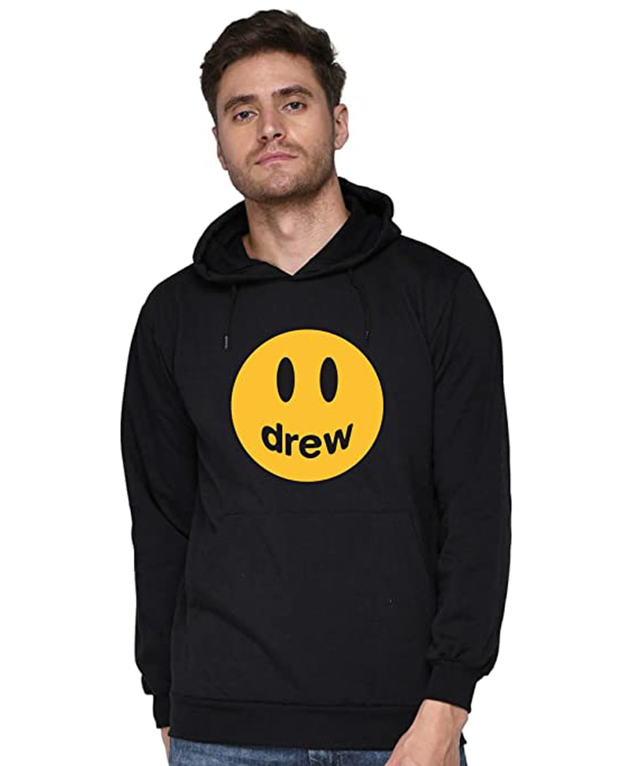 SXV STYLE Unisex Cotton Hooded Neck Hoodie : Drew