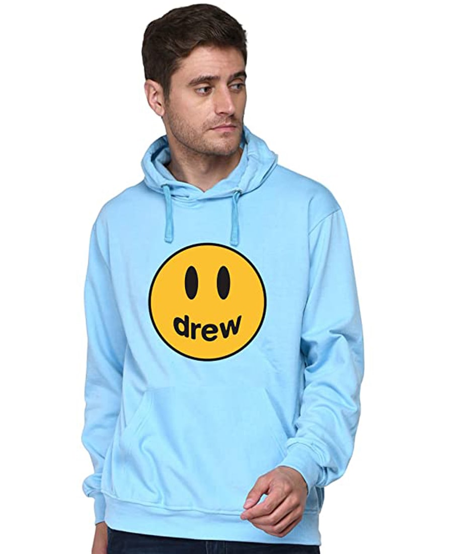 SXV STYLE Unisex Cotton Hooded Neck Hoodie : Drew