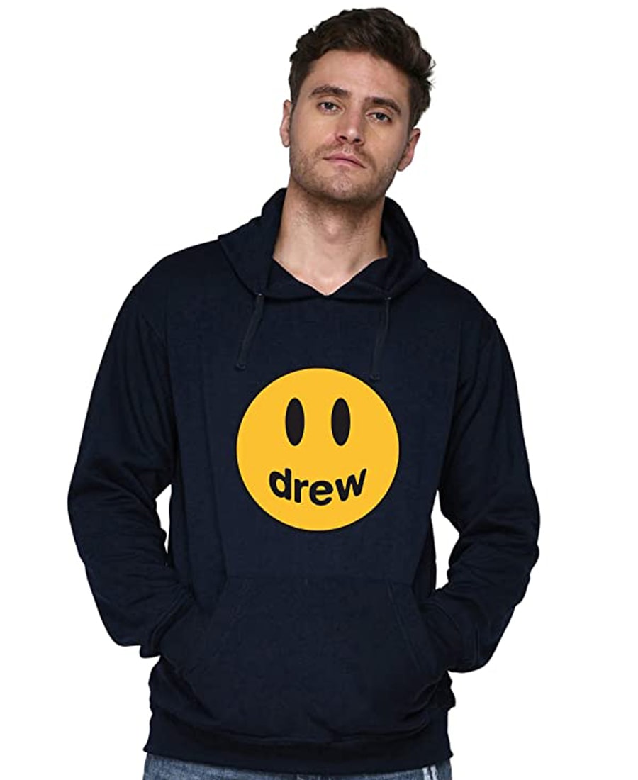 SXV STYLE Unisex Cotton Hooded Neck Hoodie : Drew