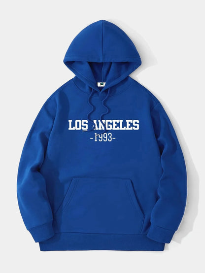 SXV  'Los Angeles 1993’ Printed Cool Aesthetic Sweatshirt Hoodie