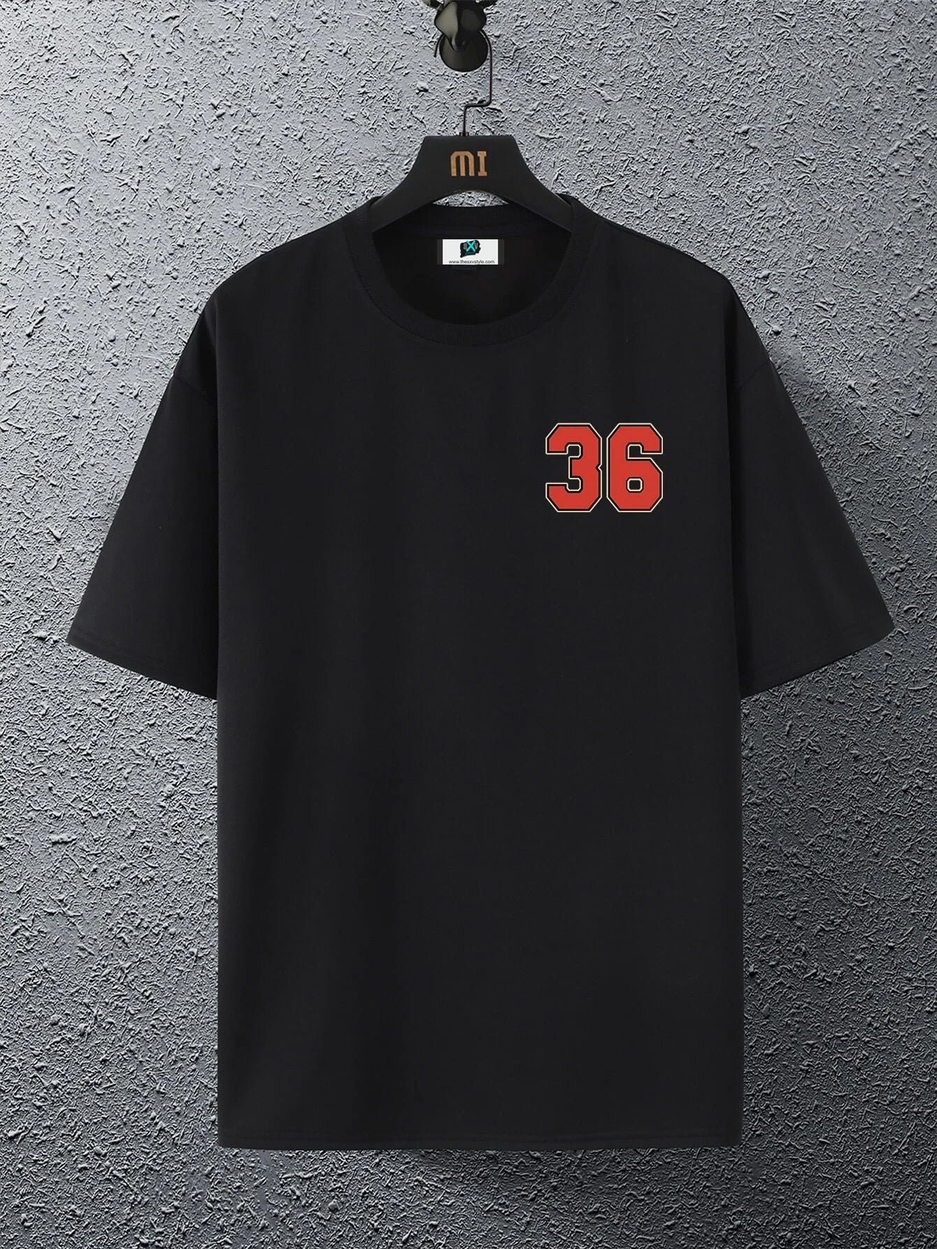 SXV  'Brooklyn 36’ Printed Cool Aesthetic Oversized T-shirt