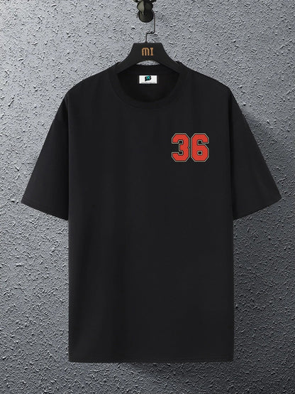 SXV  'Brooklyn 36’ Printed Cool Aesthetic Oversized T-shirt