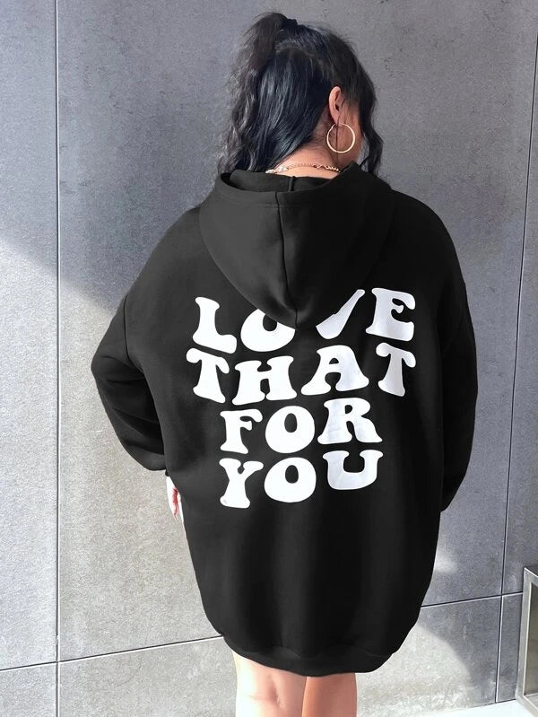 SXV 'BIG HEART' Printed Cool Aesthetic Sweatshirt Hoodie