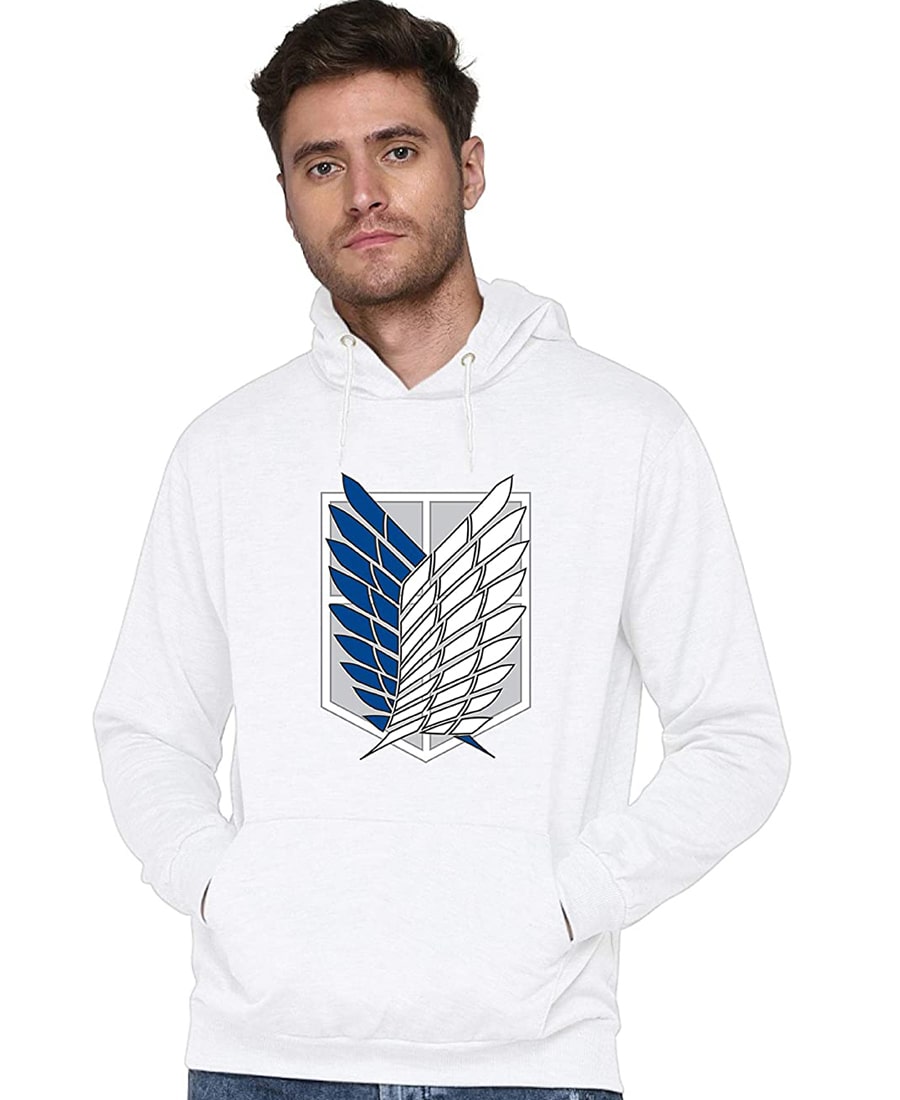 SXV STYLE Unisex Printed Hoodie : Attack on Titan AOT