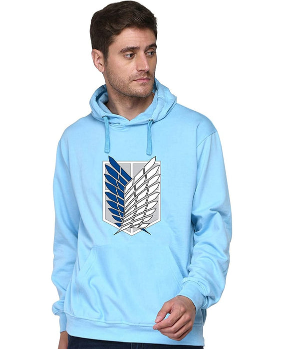 SXV STYLE Unisex Printed Hoodie : Attack on Titan AOT