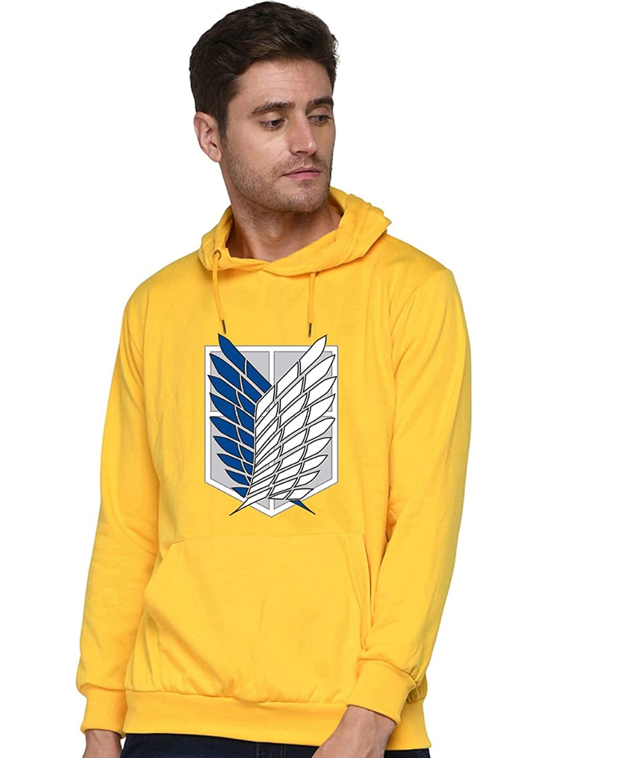 SXV STYLE Unisex Printed Hoodie : Attack on Titan AOT