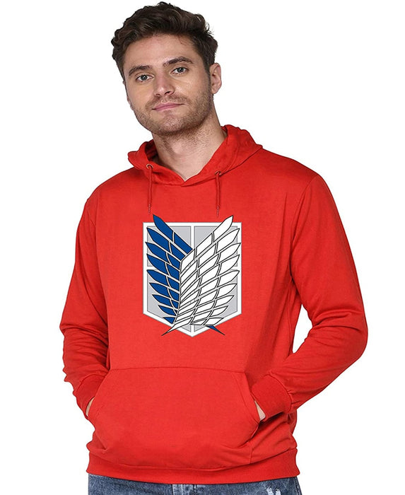 SXV STYLE Unisex Printed Hoodie : Attack on Titan AOT