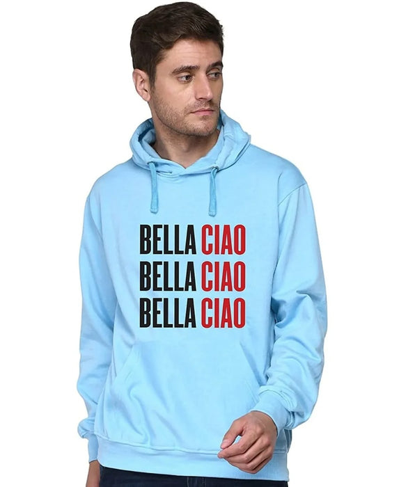 SXV STYLE Unisex Printed Hoodie : Bella Ciao