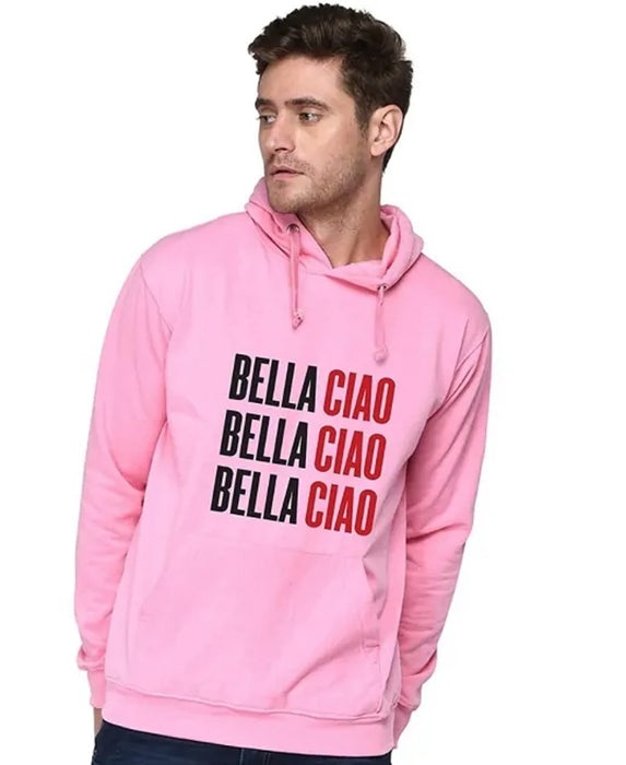 SXV STYLE Unisex Printed Hoodie : Bella Ciao