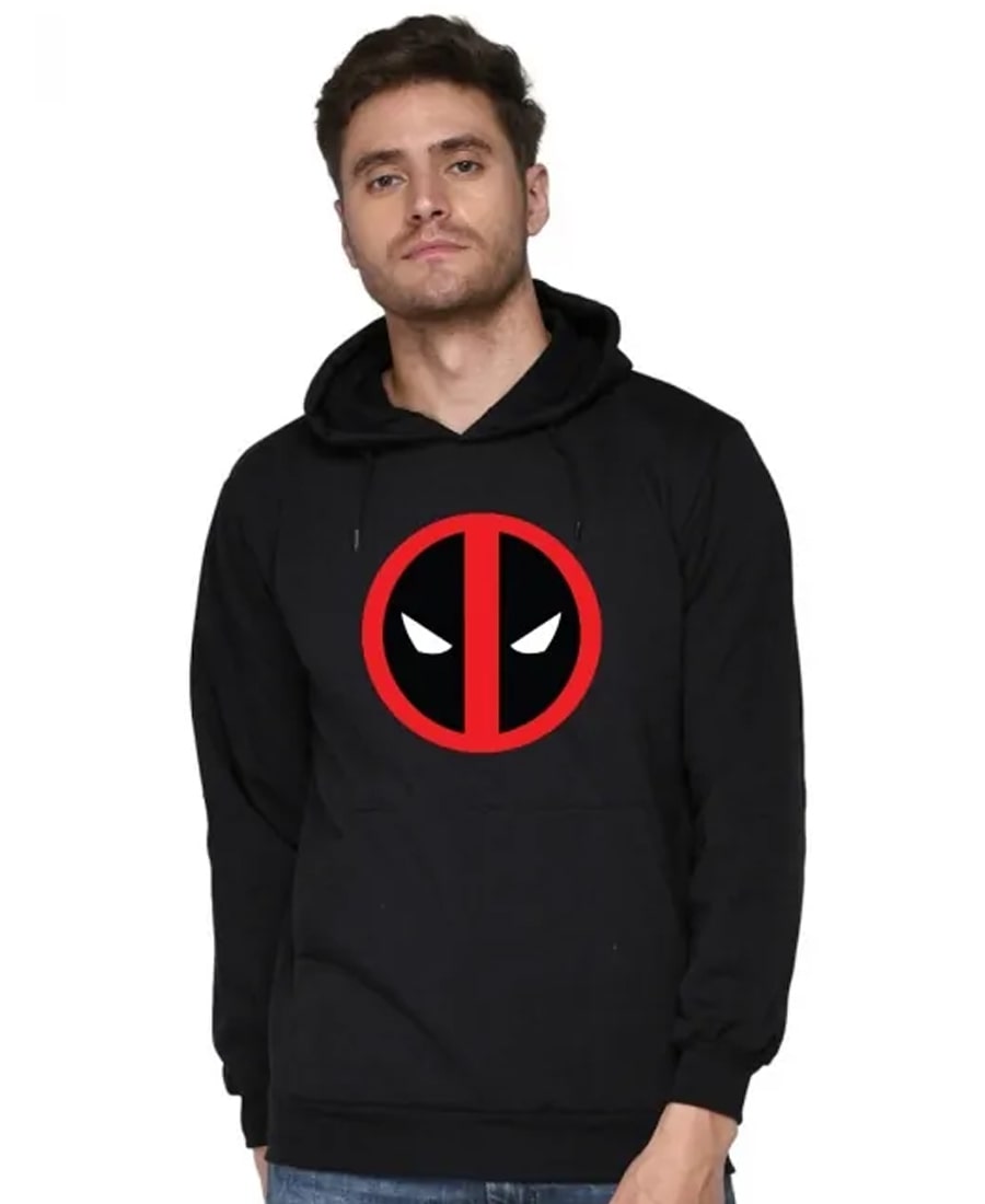 SXV STYLE Unisex Printed Hoodie : DEDPOOL