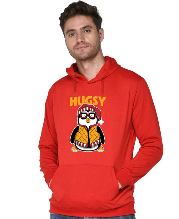 SXV STYLE Unisex Printed Hoodie : HUGSY